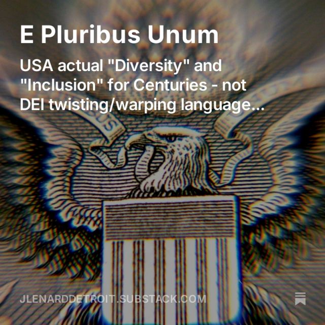 E pluribus unum from many one real diversity and inclusion not